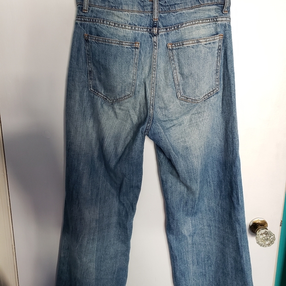 ZARA Womens Wide Leg Jeans - size 2 - Picture 4 of 6